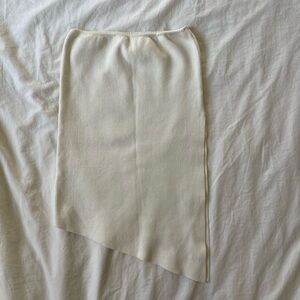 Viral Asymmetric Knit Tube Top